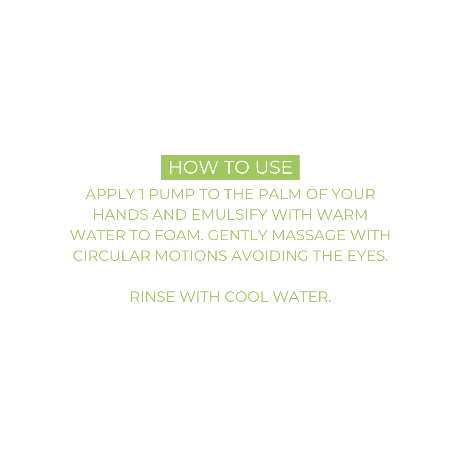 Anesi Lab Dermo Control How to Use Balancing gel Cleanser