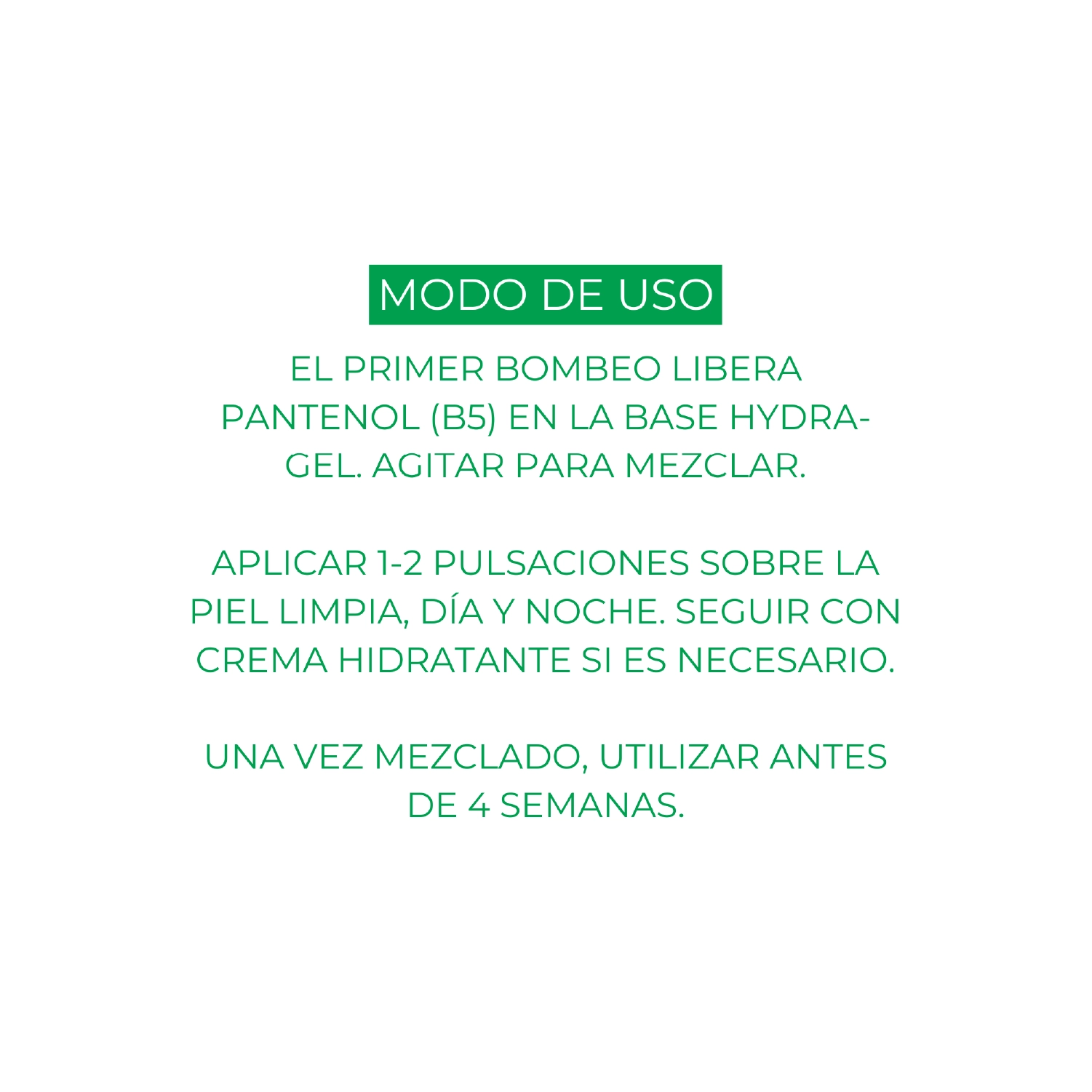 Cómo usar Fresh Jelly Panthenol