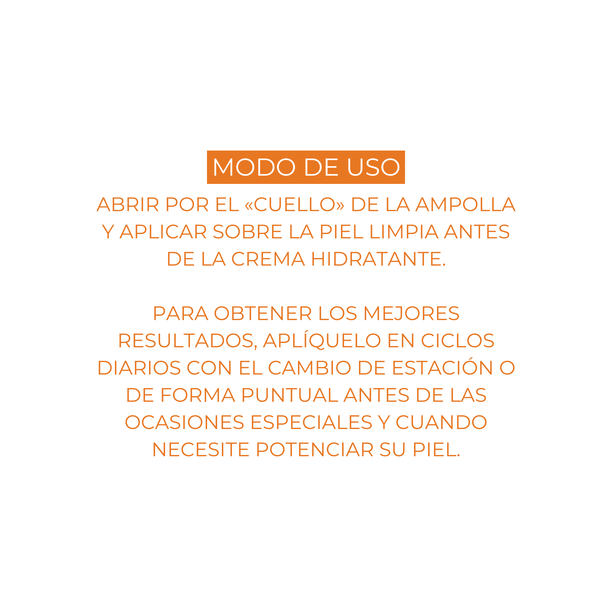 Español - 3C VItamin C ampoules